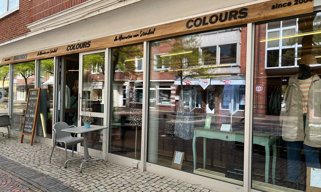 Außenansicht Colours in der „Großen Straße“ in Emden