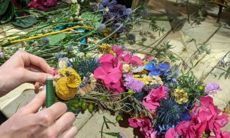 DIY-Workshop Blumenbinden
