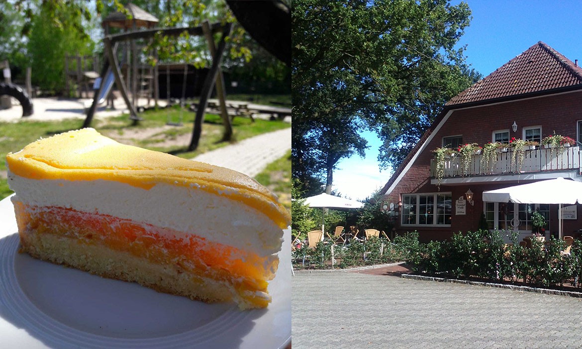 Bauernhof Meutstege in Haren: Torte und Café