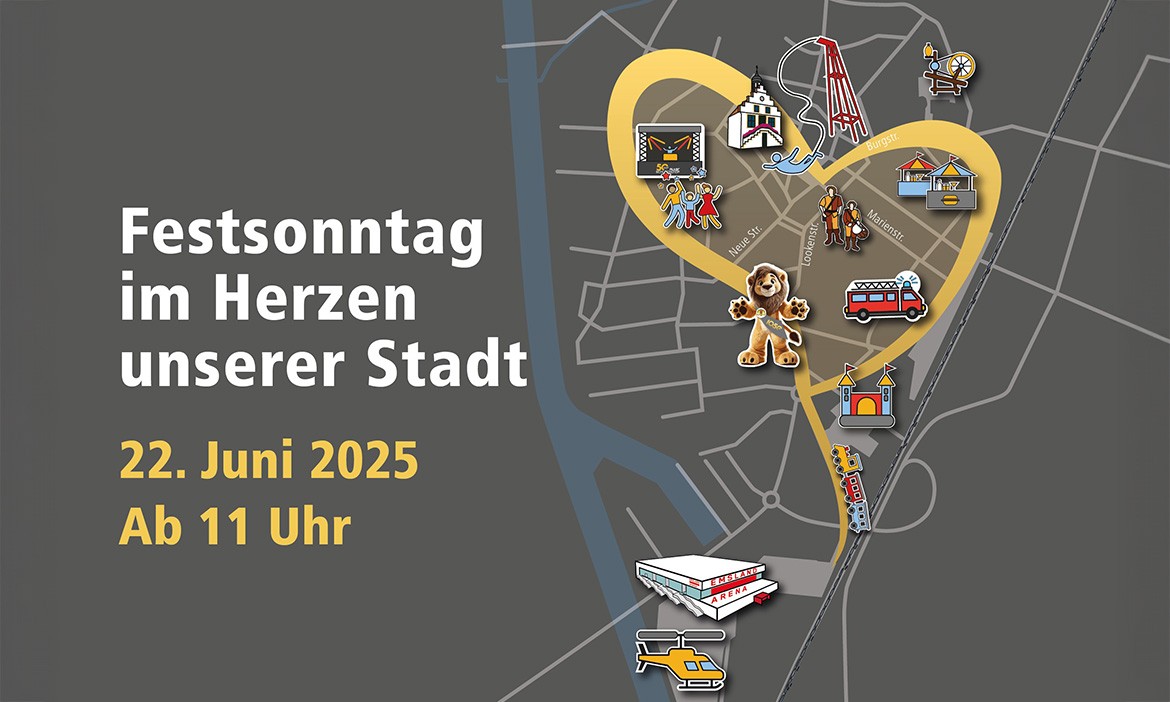 Shoppen in Lingen: 1050. Stadtjubiläum