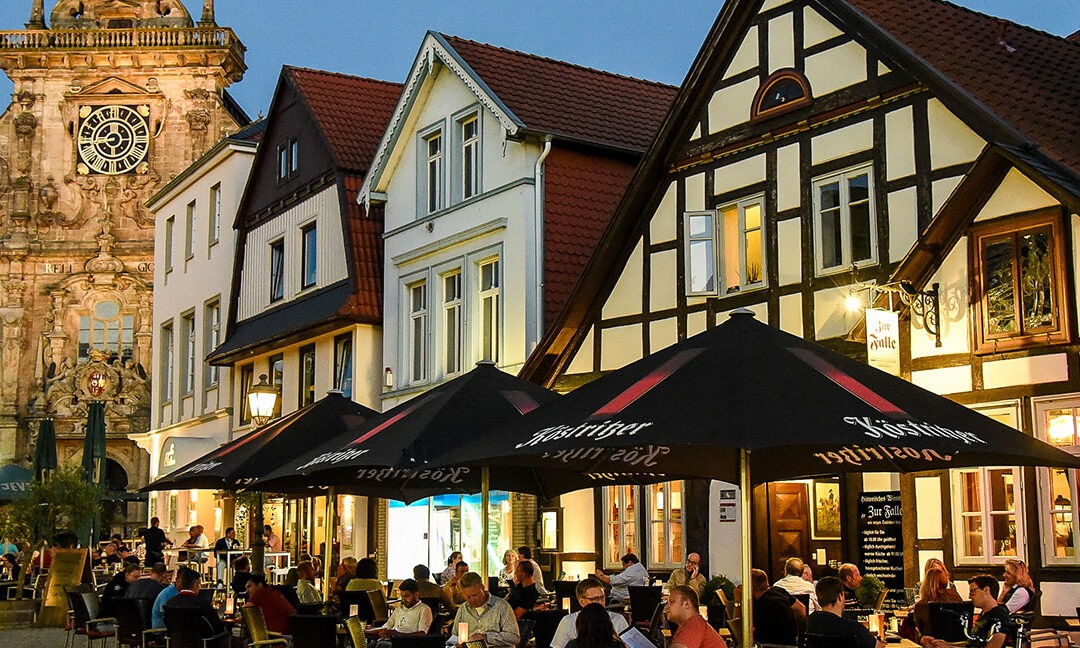 Shopping in Bückeburg: Marktplatz