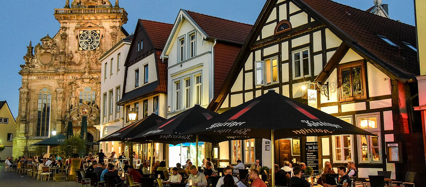 Shopping in Bückeburg: Marktplatz