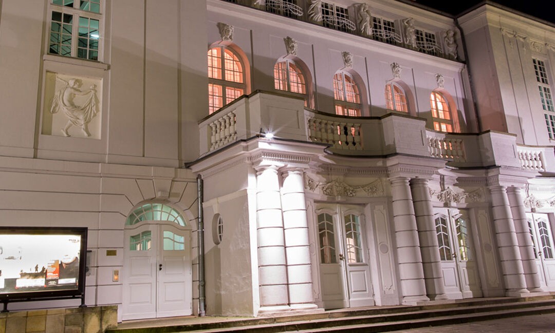 Stadttheater und Scarabeo Minden: das Stadttheater von außen