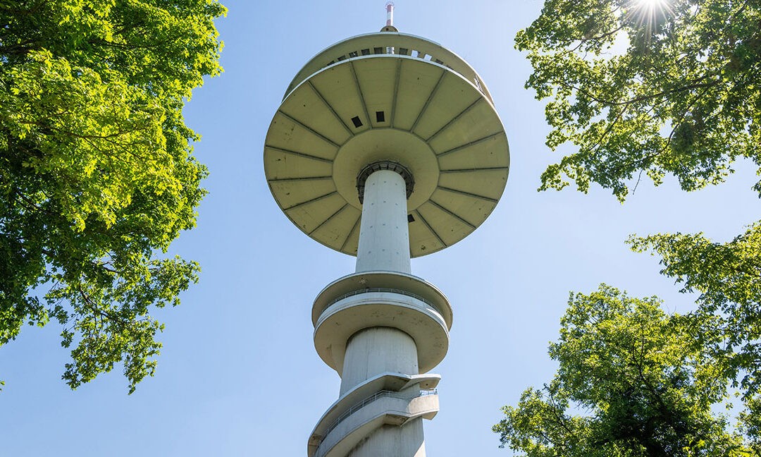 Runde durch Porta Westfalica: Der Fernsehturm mit Aussichtsplattform