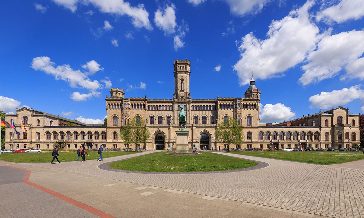 Leibniz-Rundgang in Hannover: die Gottfried Wilhelm Leibniz Universität