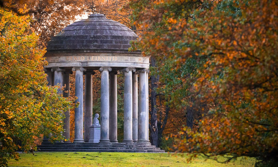 Leibniz-Rundgang in Hannover: der Leibniztempel