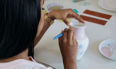 Keramik bemalen im Porzellansalon Bielefeld