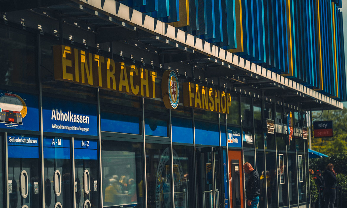 Stadionführung bei Eintracht Braunschweig: Stadionshop