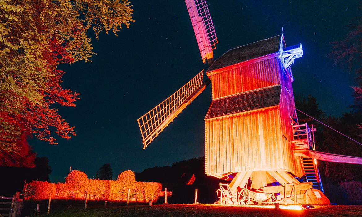 Nachtansichten Bielefeld: das Bauernhausmuseum