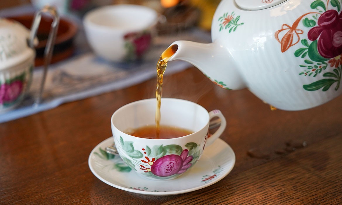 Shopping Borkum: Teekanne und Teetasse