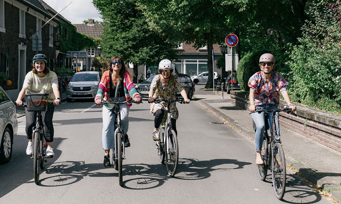 Kulinarische Schnitzeljagd Braunschweig: Fahrradfahrende
