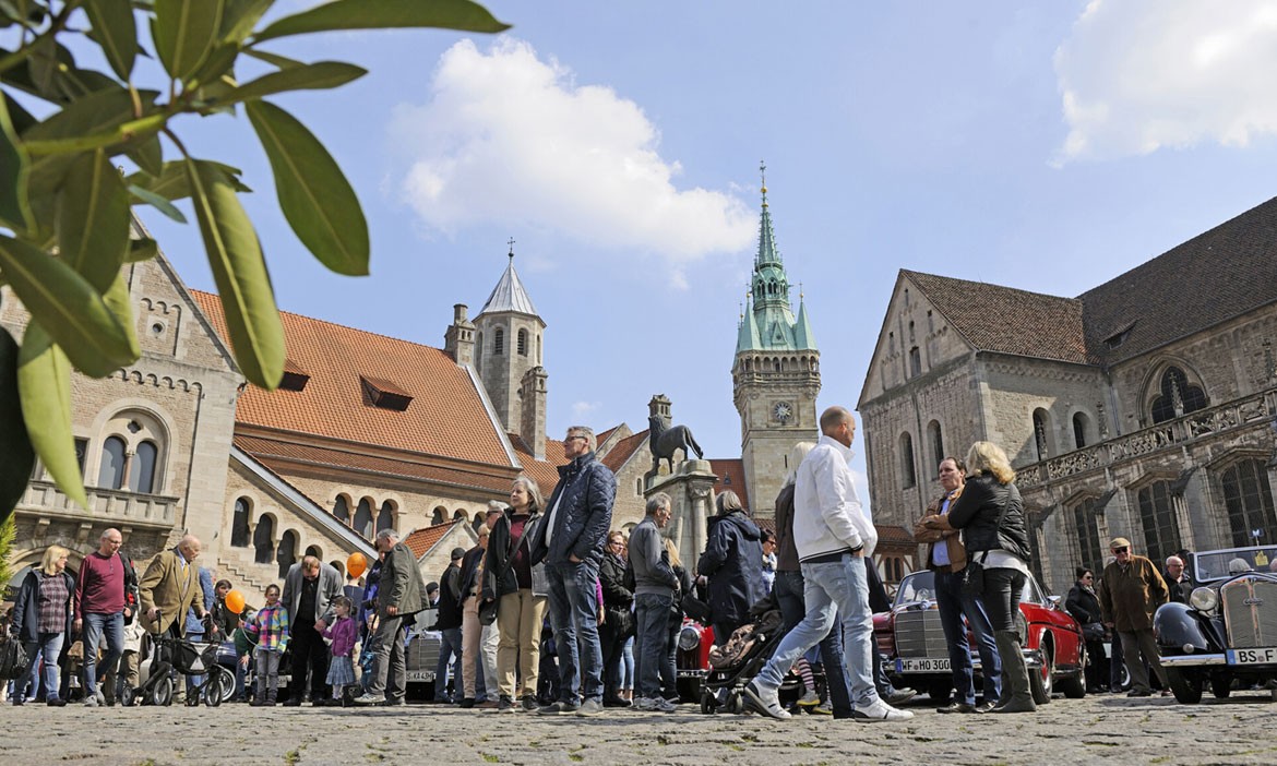 In der ganzen Braunschweiger City wird gefeiert