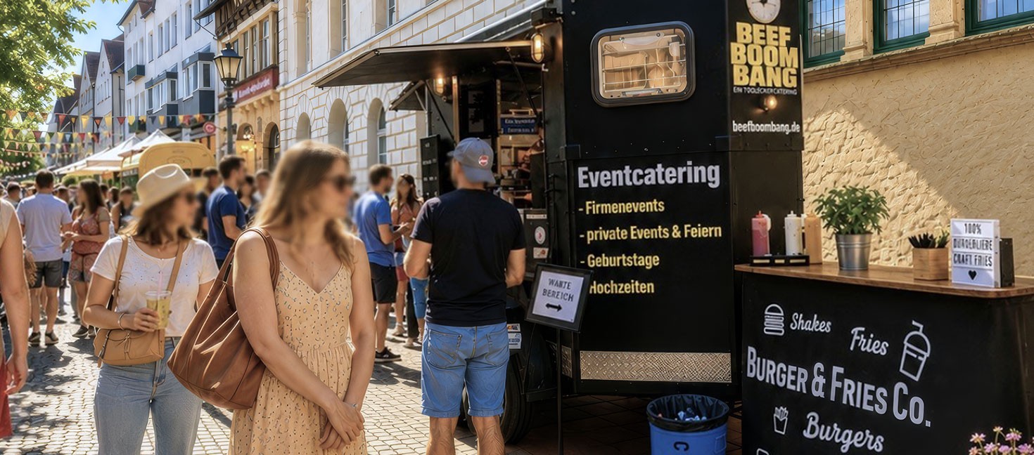 Verkaufsoffener Sonntag: Streetfood-Truck in Bückeburg