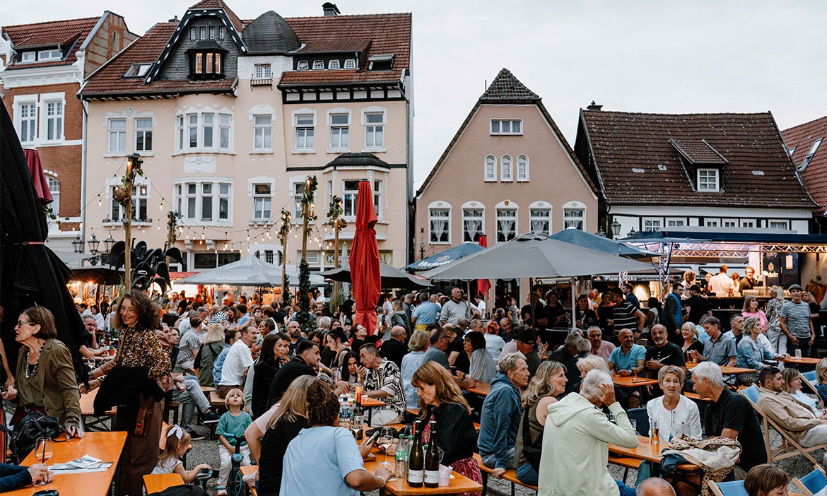 Hoeker-Fest Herford: Menschen feiern