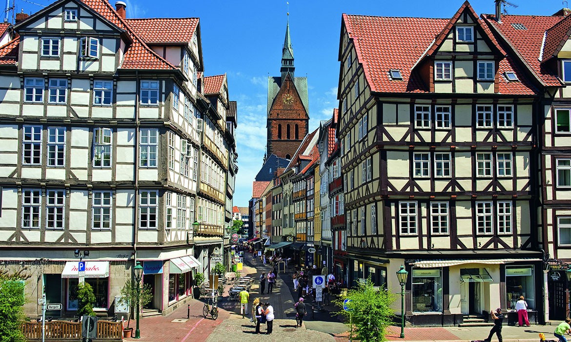 Roter Faden Hannover: Altstadt mit Marktkirche
